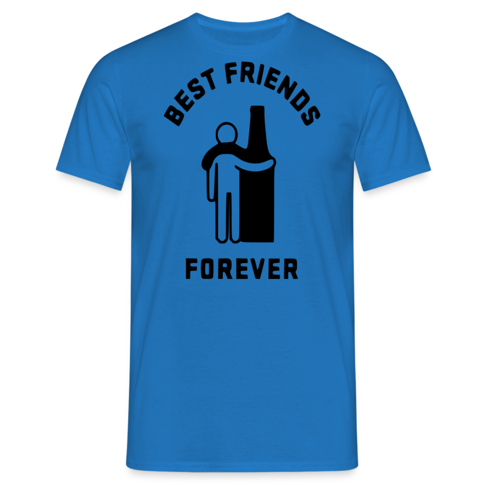 BEST FRIENDS FOREVER - Herren T-Shirt - Royalblau