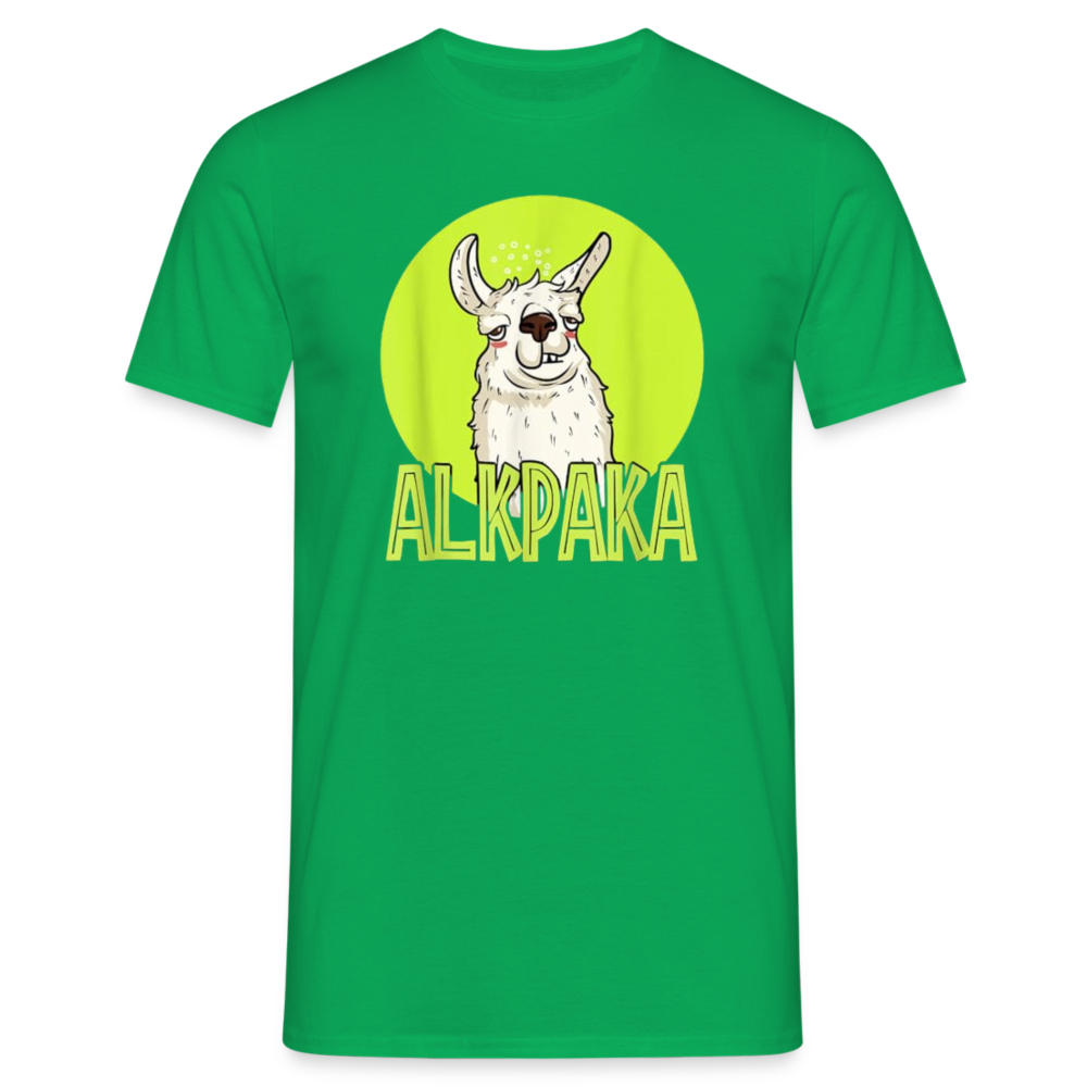 ALKPAKA - Herren T-Shirt - Kelly Green