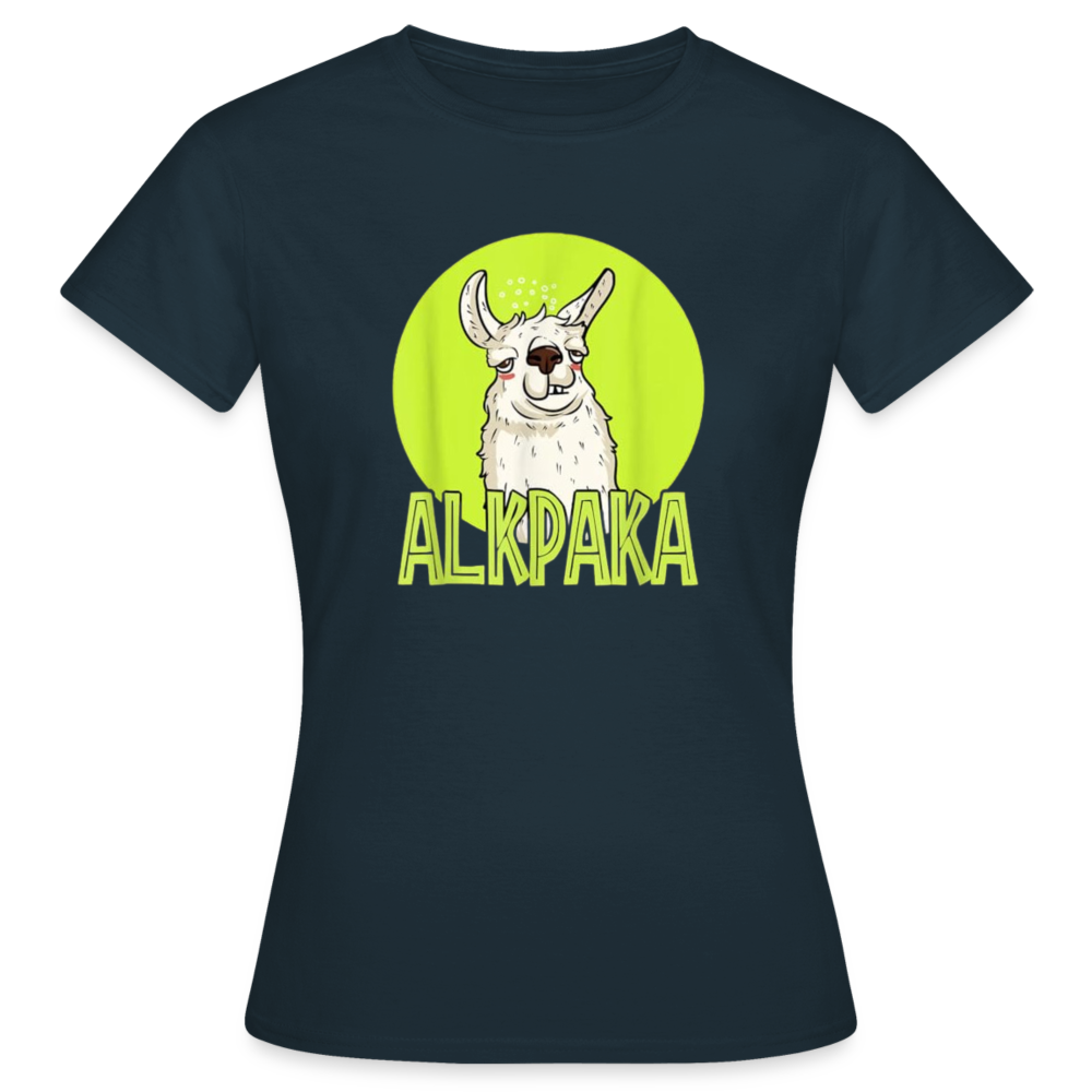 ALKPAKA - Damen T-Shirt - Navy
