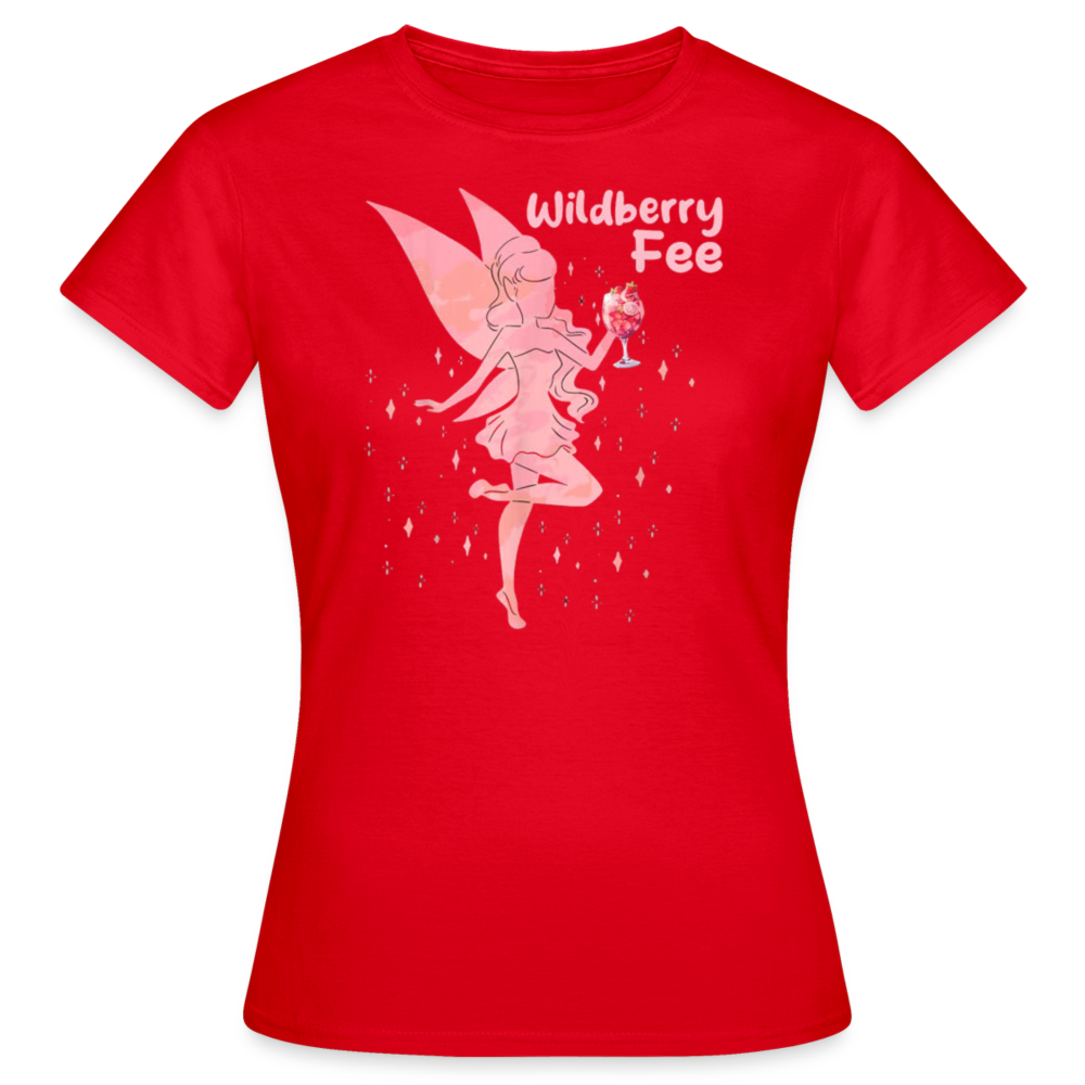 WILDBERRY FEE - Damen T-Shirt - Rot