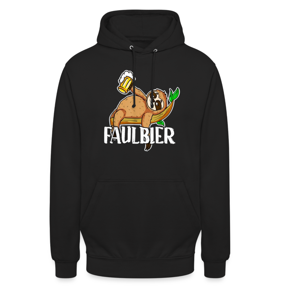 FAULBIER - Unisex Hoodie - Schwarz