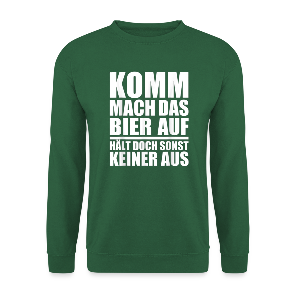 MACH DAS BIER AUF - Unisex Pullover - Grün