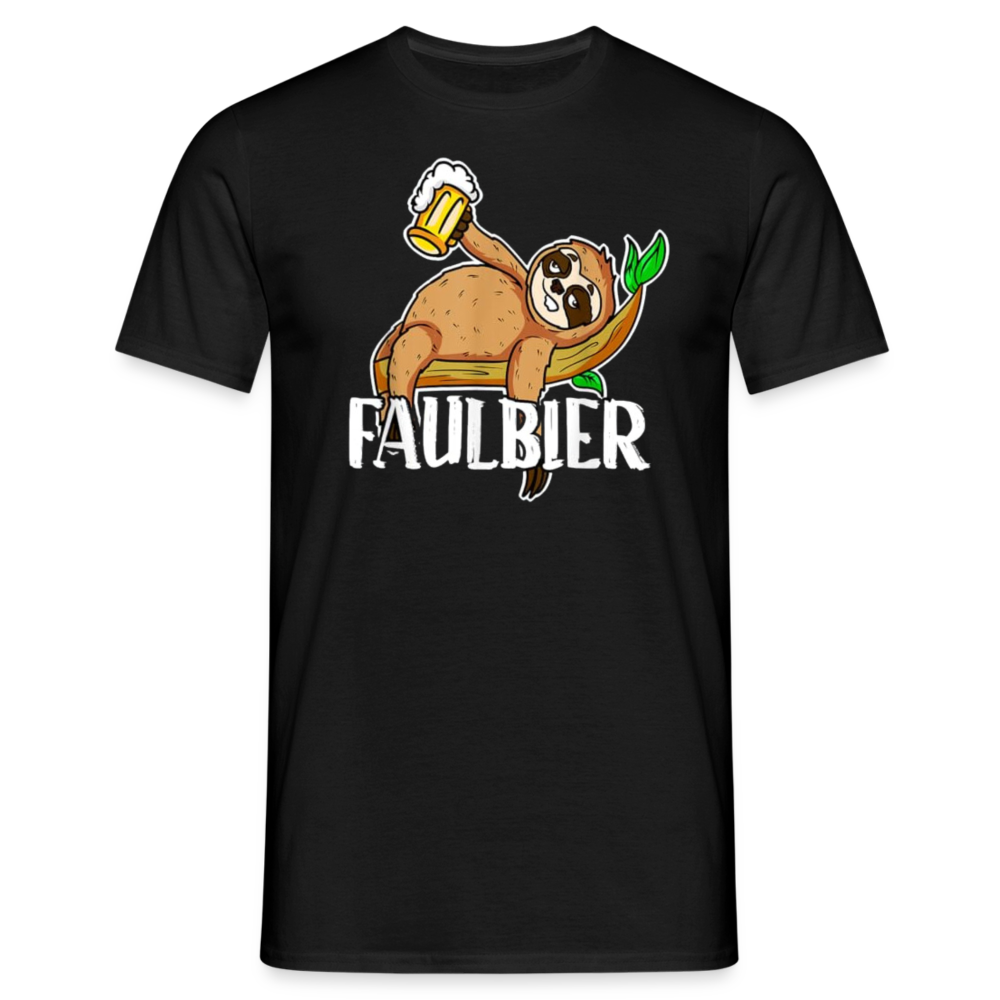 FAULBIER - Herren T-Shirt - Schwarz