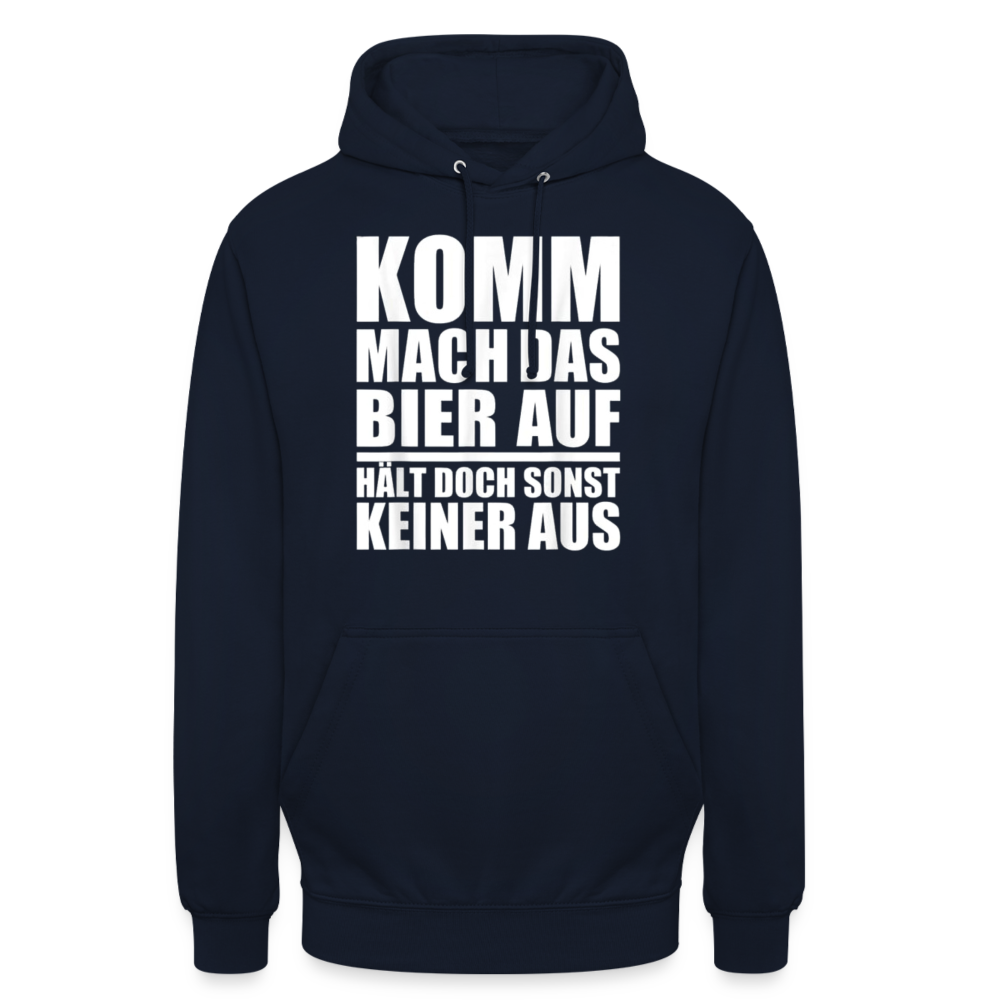 MACH DAS BIER AUF - Unisex Hoodie - Navy