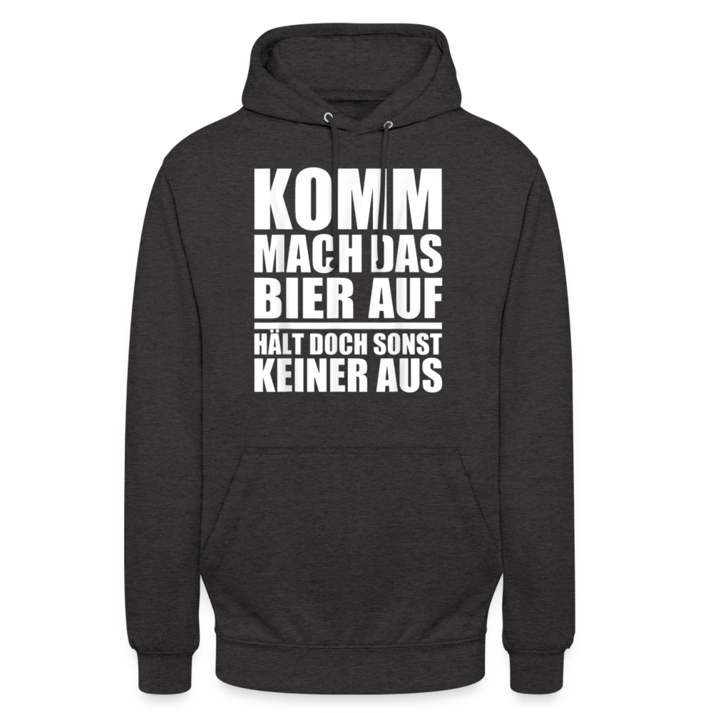 MACH DAS BIER AUF - Unisex Hoodie - Anthrazit