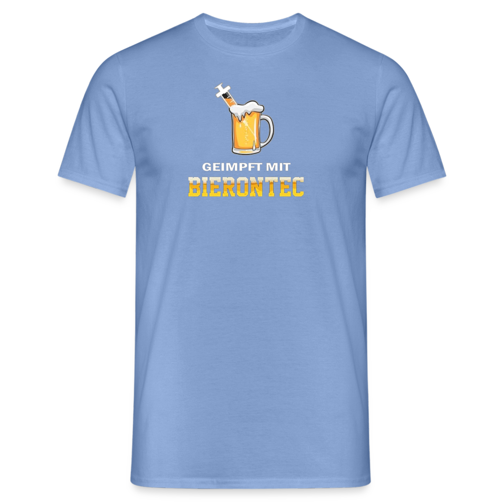 BIERONTEC - Herren T-Shirt - carolina blue