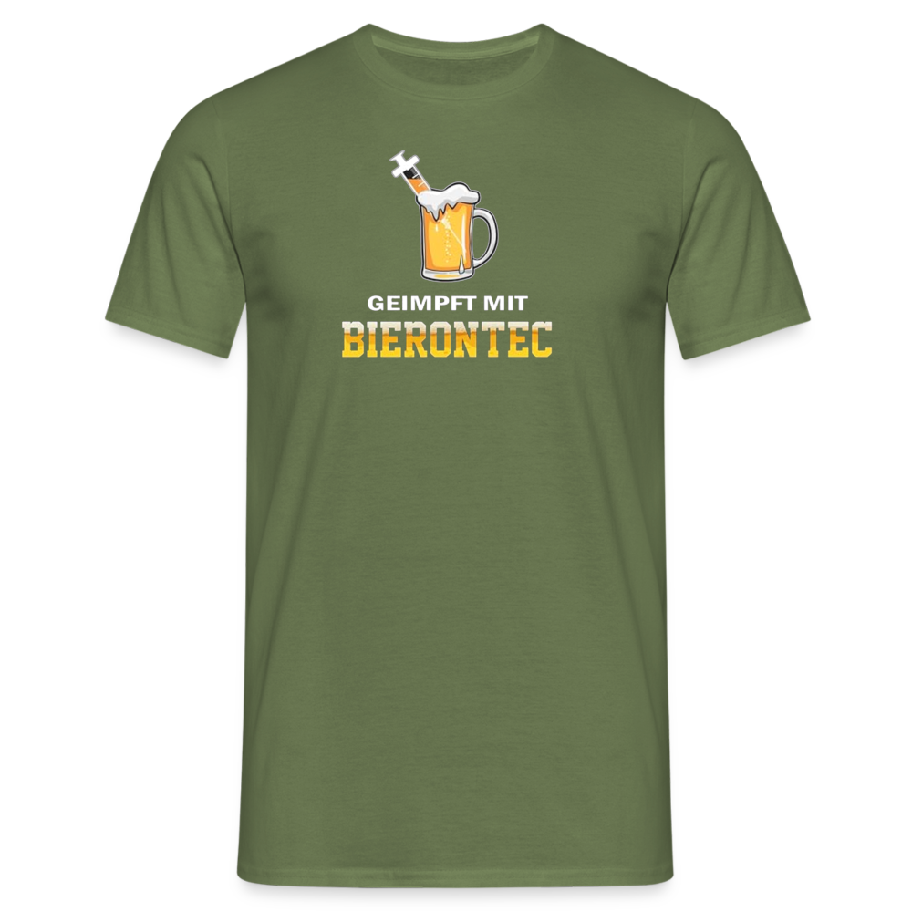 BIERONTEC - Herren T-Shirt - Militärgrün