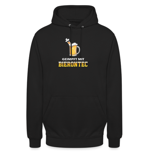 BIERONTEC - Unisex Hoodie - Schwarz