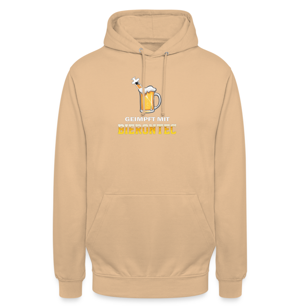 BIERONTEC - Unisex Hoodie - Beige