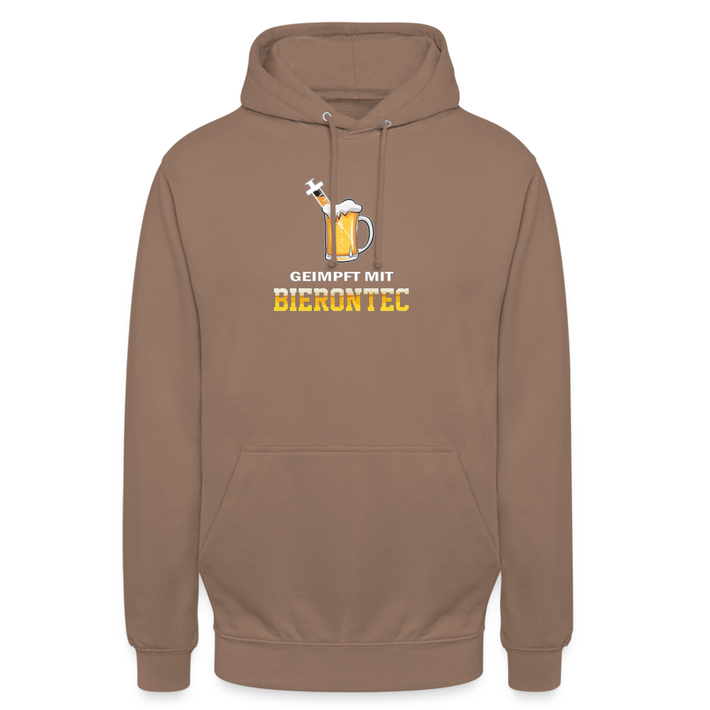 BIERONTEC - Unisex Hoodie - Mokka