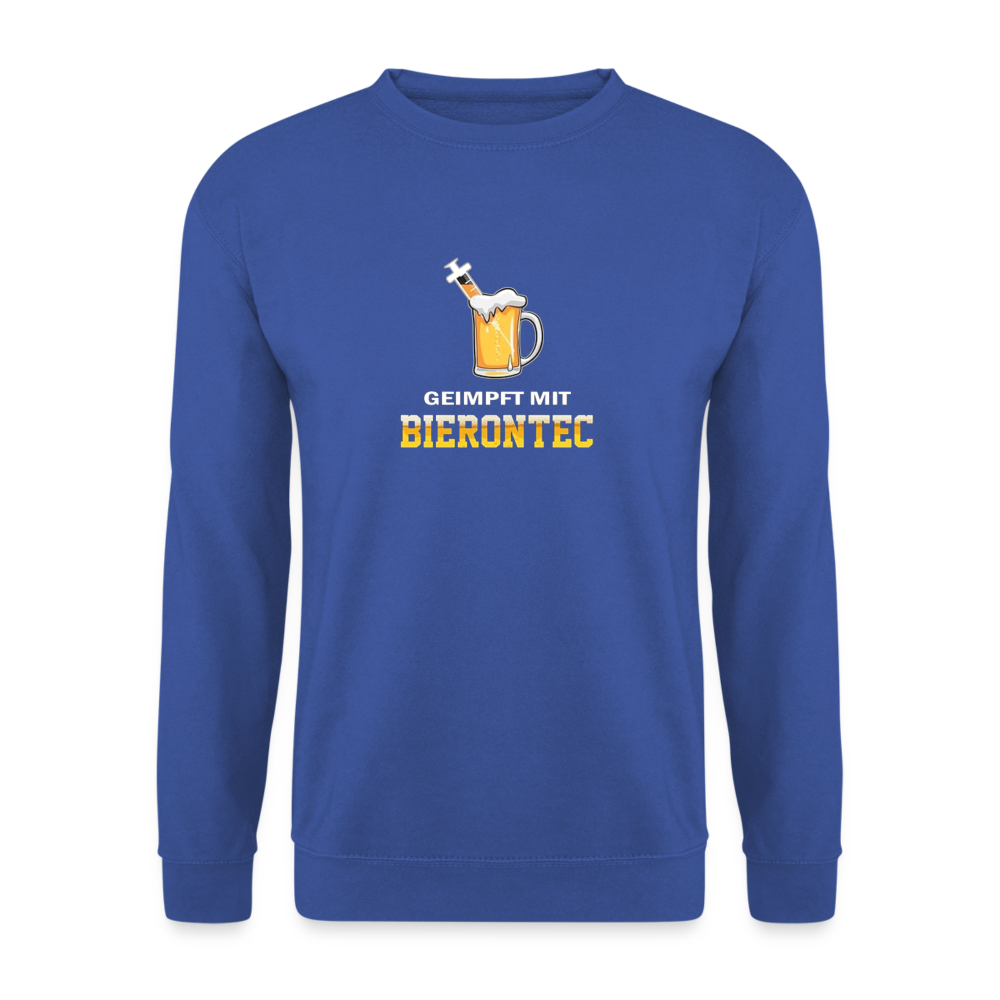 BIERONTEC - Unisex Pullover - Royalblau