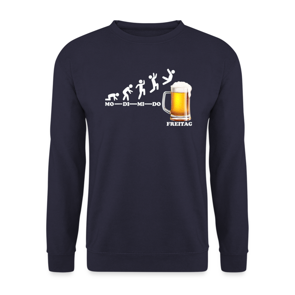 MO-DI-MI-DO FREITAG - Unisex Pullover - Navy