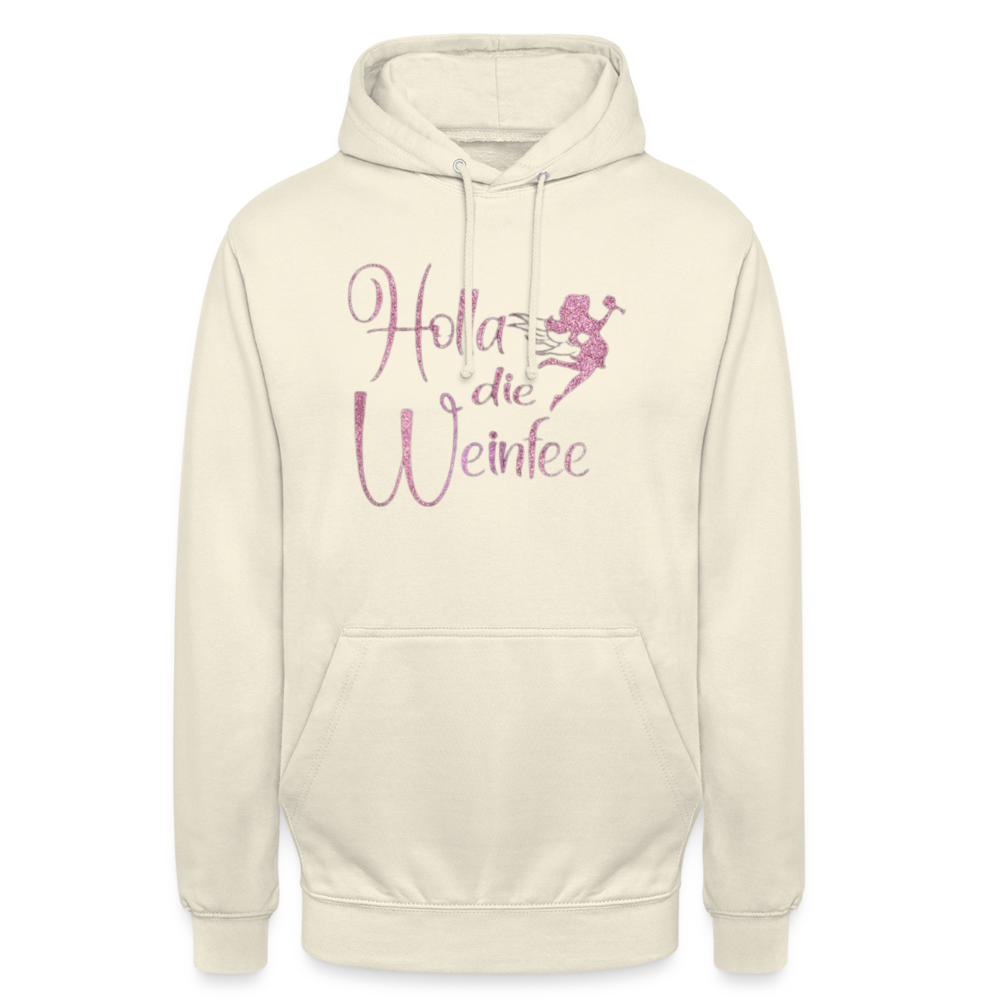 HOLLA DIE WEINFEE - Unisex Hoodie - Vanille-Milchshake