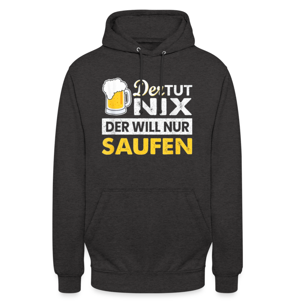 DER TUT NIX - Unisex Hoodie - Anthrazit