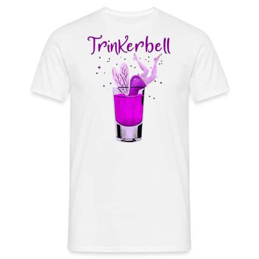 TRINKERBELL - Herren T-Shirt - weiß