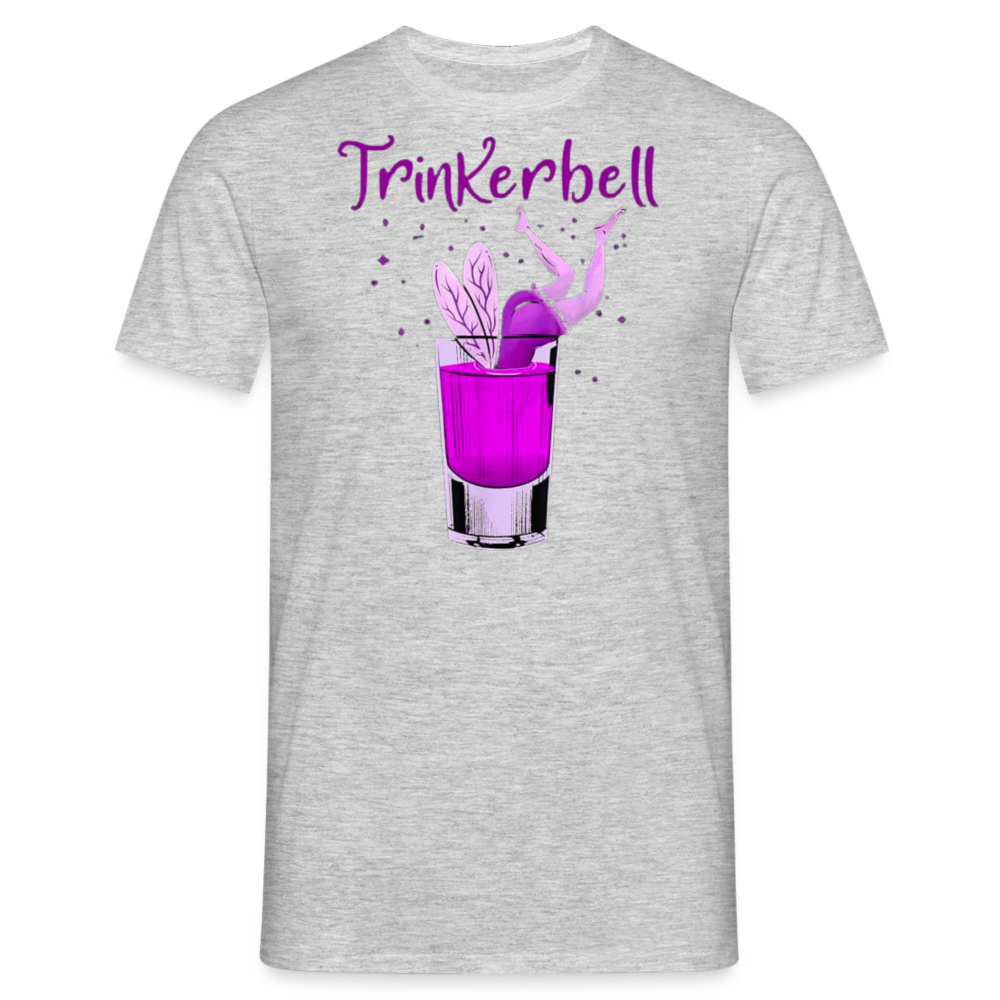 TRINKERBELL - Herren T-Shirt - Grau meliert