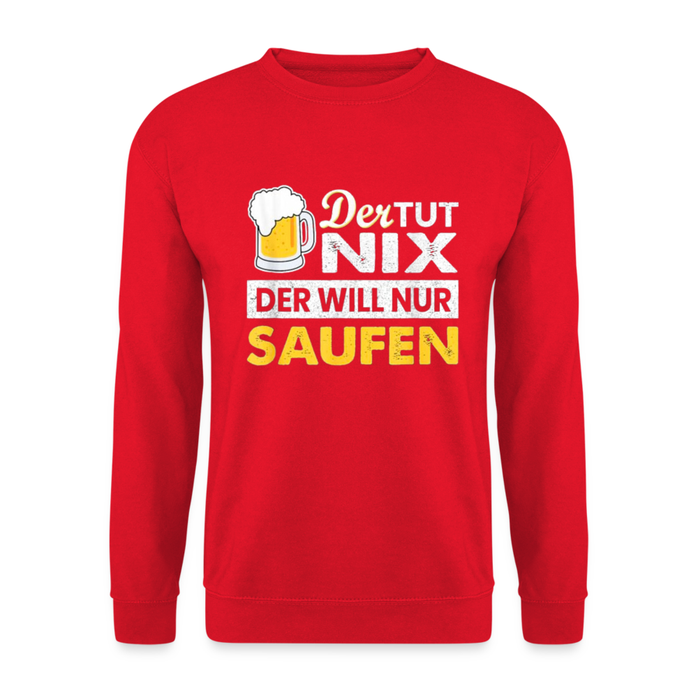 DER TUT NIX - Unisex Pullover - Rot