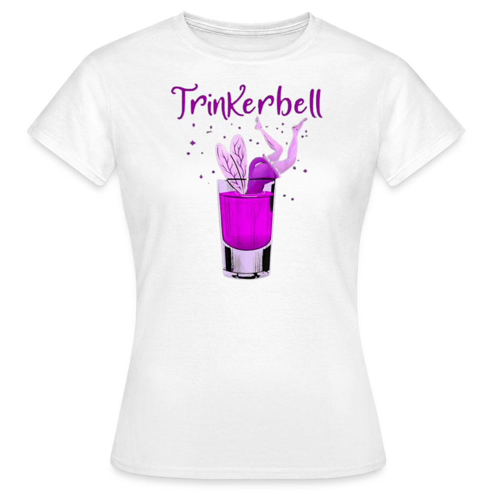 TRINKERBELL - Damen T-Shirt - weiß