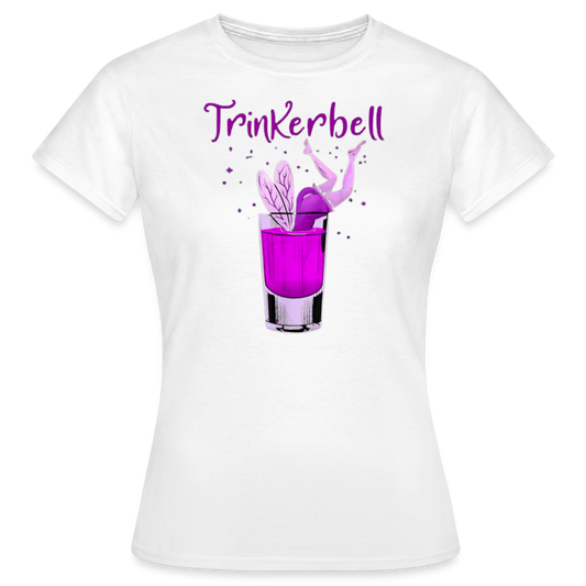 TRINKERBELL - Damen T-Shirt - weiß