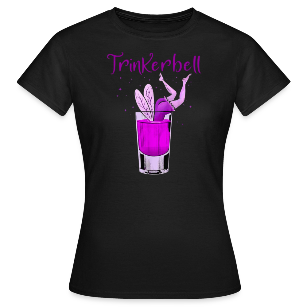 TRINKERBELL - Damen T-Shirt - Schwarz