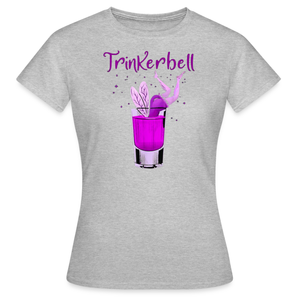 TRINKERBELL - Damen T-Shirt - Grau meliert