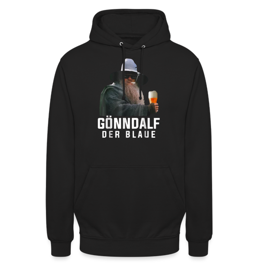 GÖNNDALF DER BLAUE - Unisex Hoodie - Schwarz