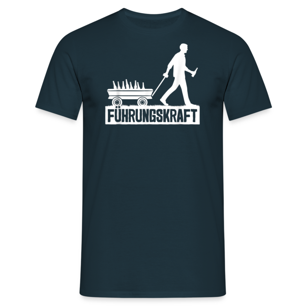 FÜHRUNGSKRAFT - Herren T-Shirt - Navy