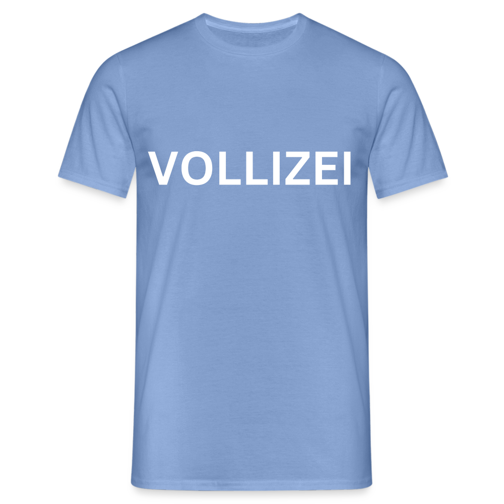 VOLLIZEI - Herren T-Shirt - carolina blue