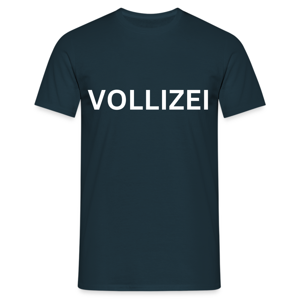 VOLLIZEI - Herren T-Shirt - Navy