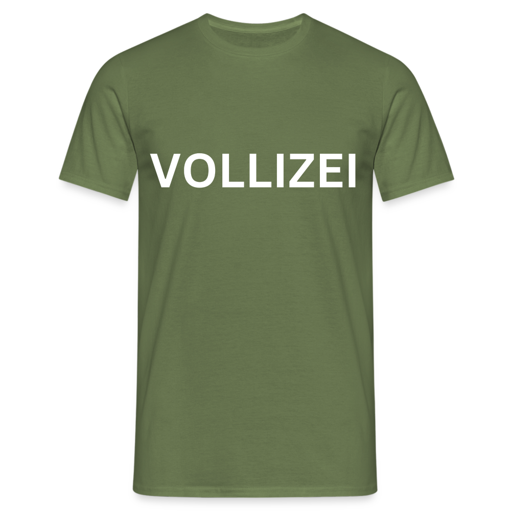 VOLLIZEI - Herren T-Shirt - Militärgrün