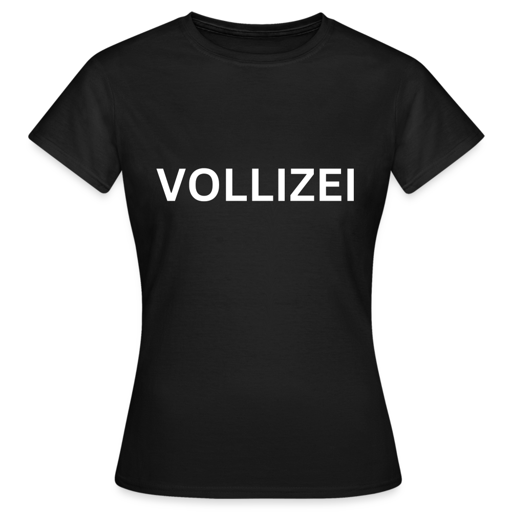 VOLLIZEI - Damen T-Shirt - Schwarz