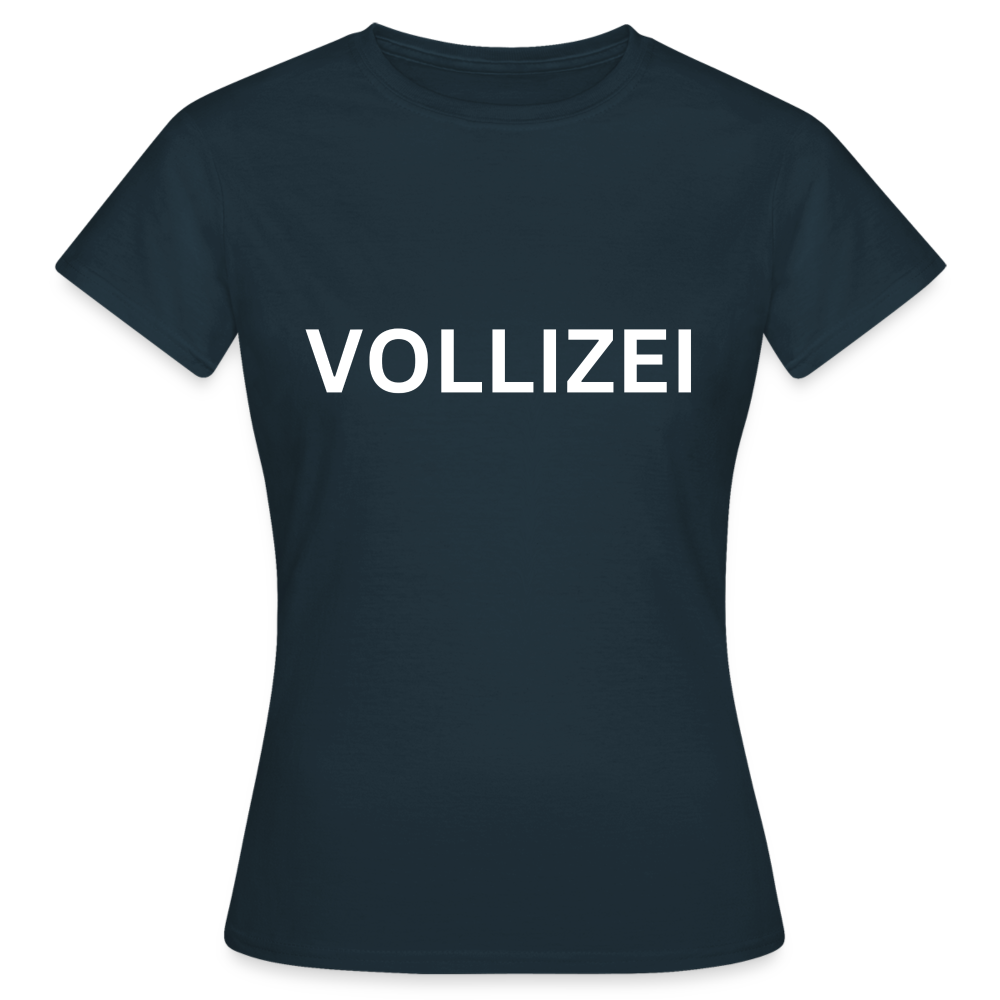 VOLLIZEI - Damen T-Shirt - Navy