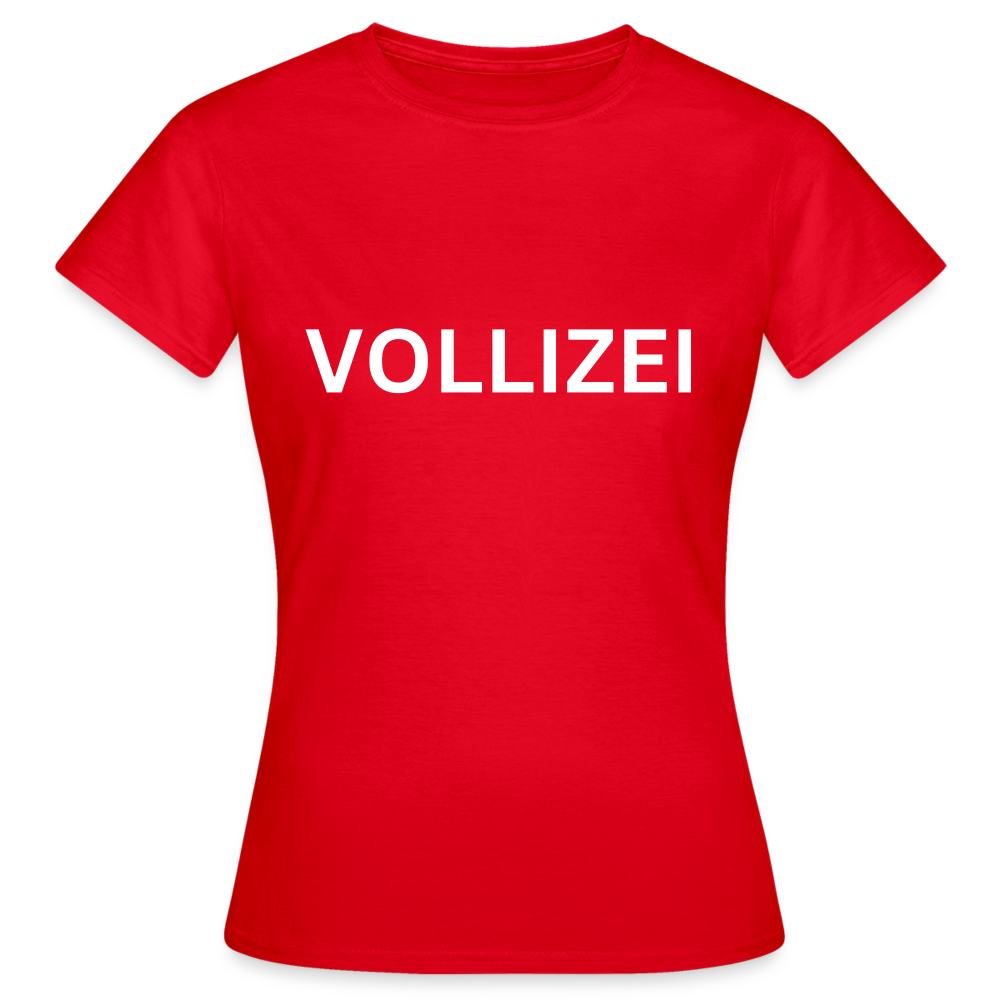 VOLLIZEI - Damen T-Shirt - Rot