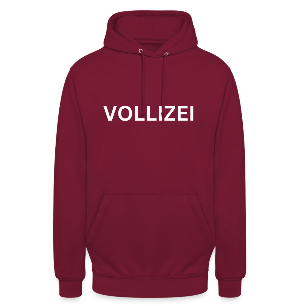 VOLLIZEI - Unisex Hoodie - Bordeaux