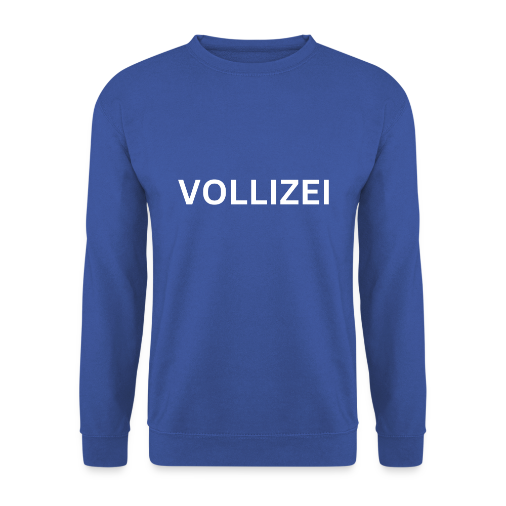 VOLLIZEI - Unisex Pullover - Royalblau