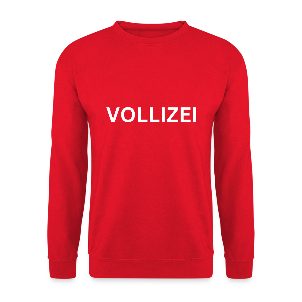 VOLLIZEI - Unisex Pullover - Rot