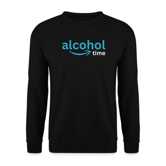 ALCOHOL TIME - Unisex Pullover - Schwarz