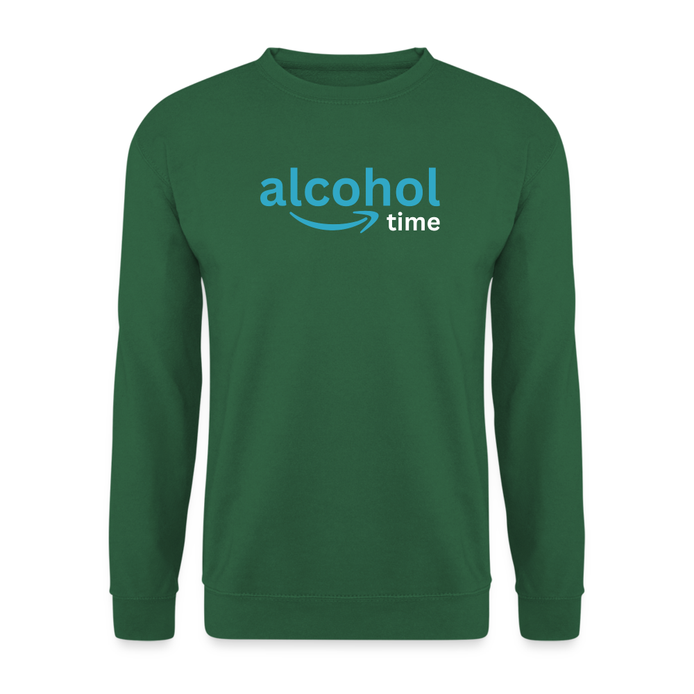 ALCOHOL TIME - Unisex Pullover - Grün