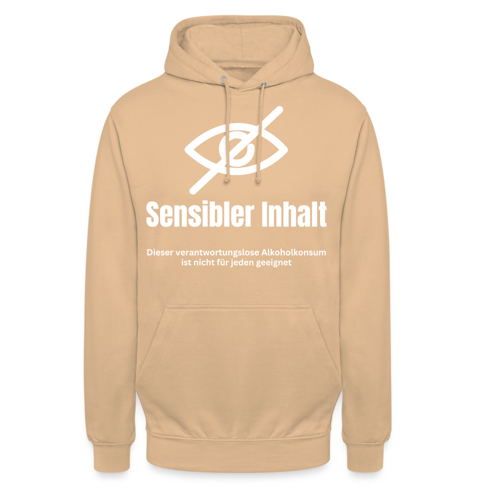 SENSIBLER INHALT - Unisex Hoodie - Beige