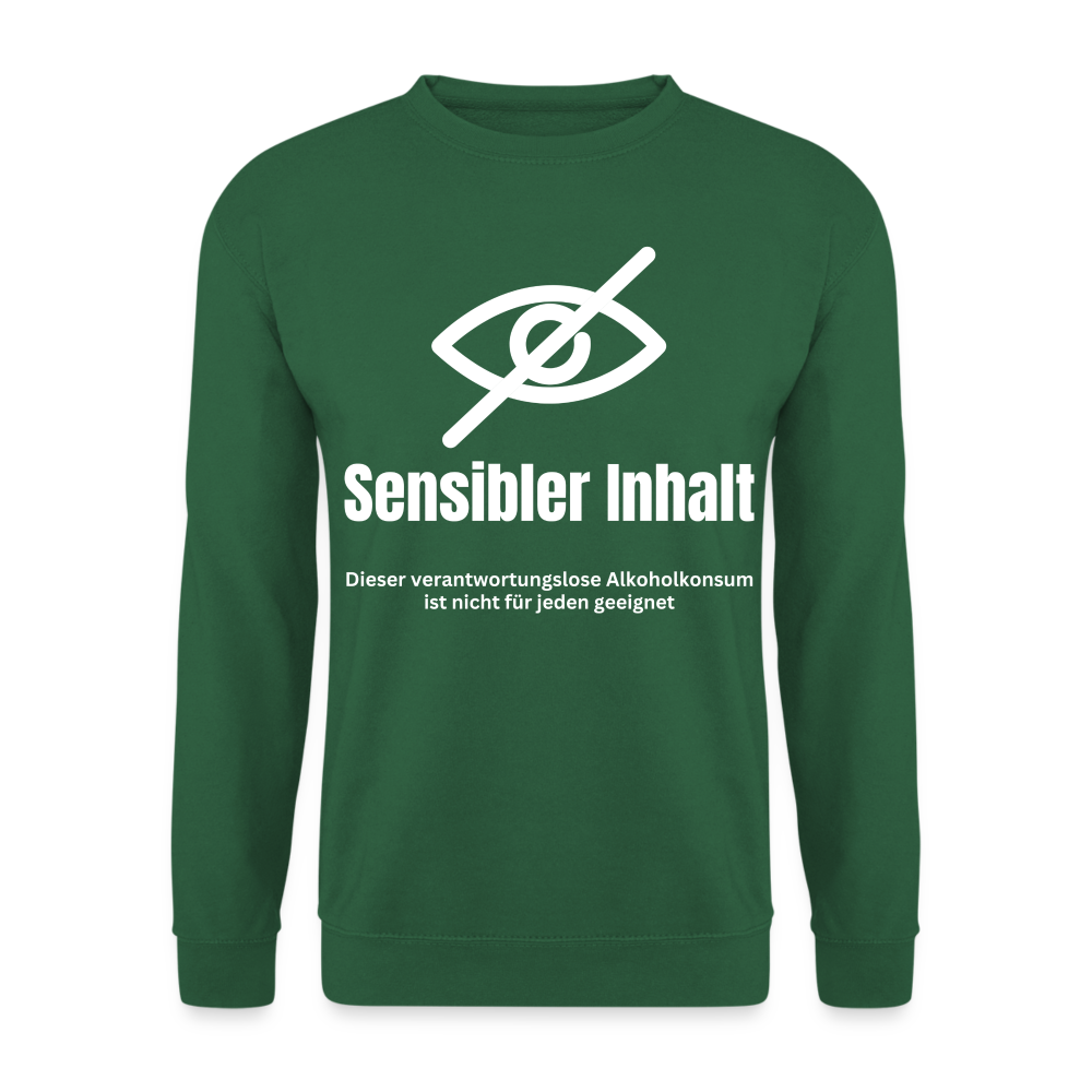 SENSIBLER INHALT - Unisex Pullover - Grün