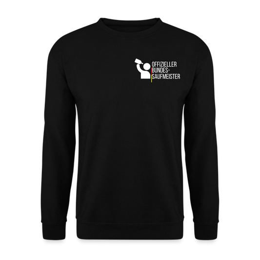 BUNDES SAUFMEISTER - Unisex Pullover - Schwarz