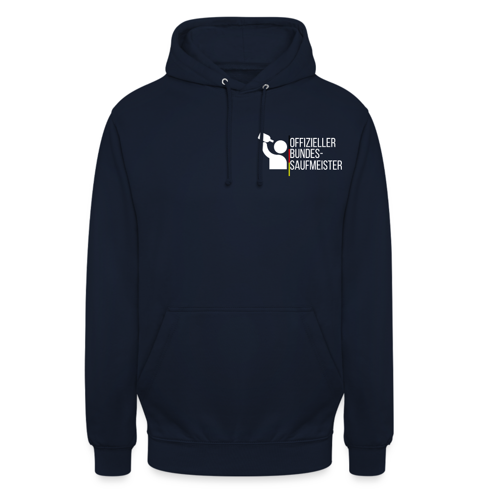 BUNDES SAUFMEISTER - Unisex Hoodie - Navy