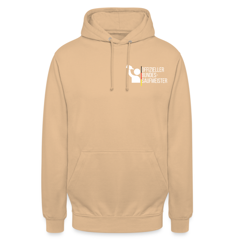 BUNDES SAUFMEISTER - Unisex Hoodie - Beige