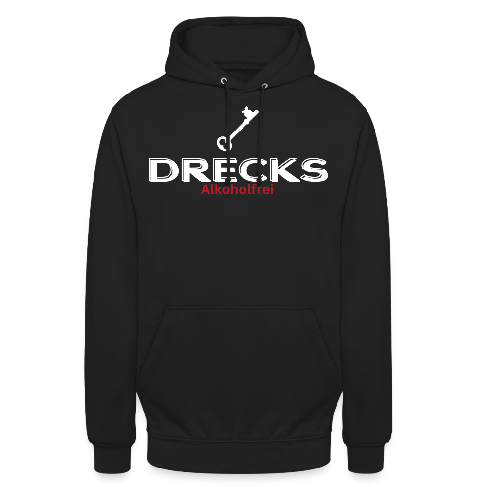 DRECKS ALKOHOLFREI - Unisex Hoodie - Schwarz