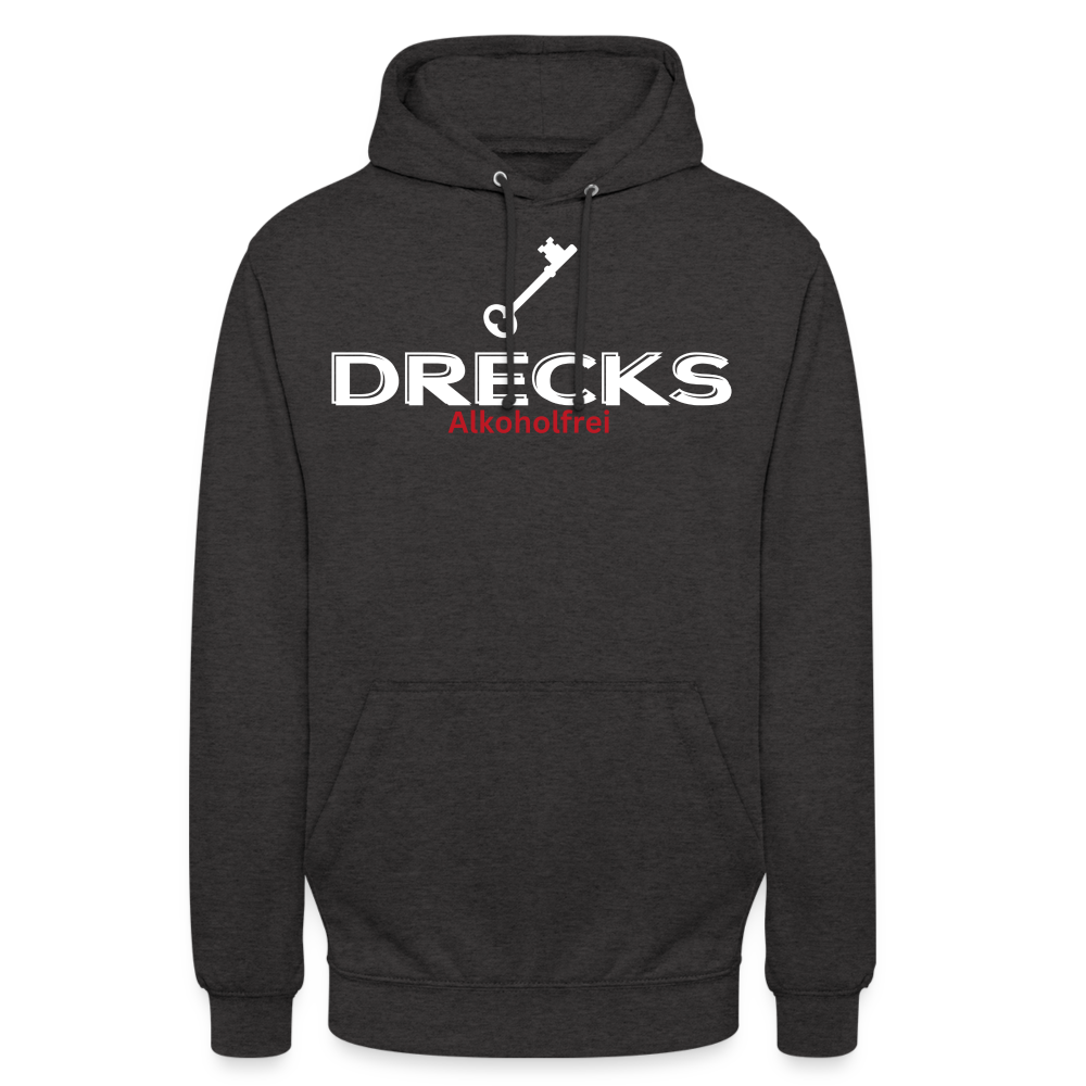 DRECKS ALKOHOLFREI - Unisex Hoodie - Anthrazit