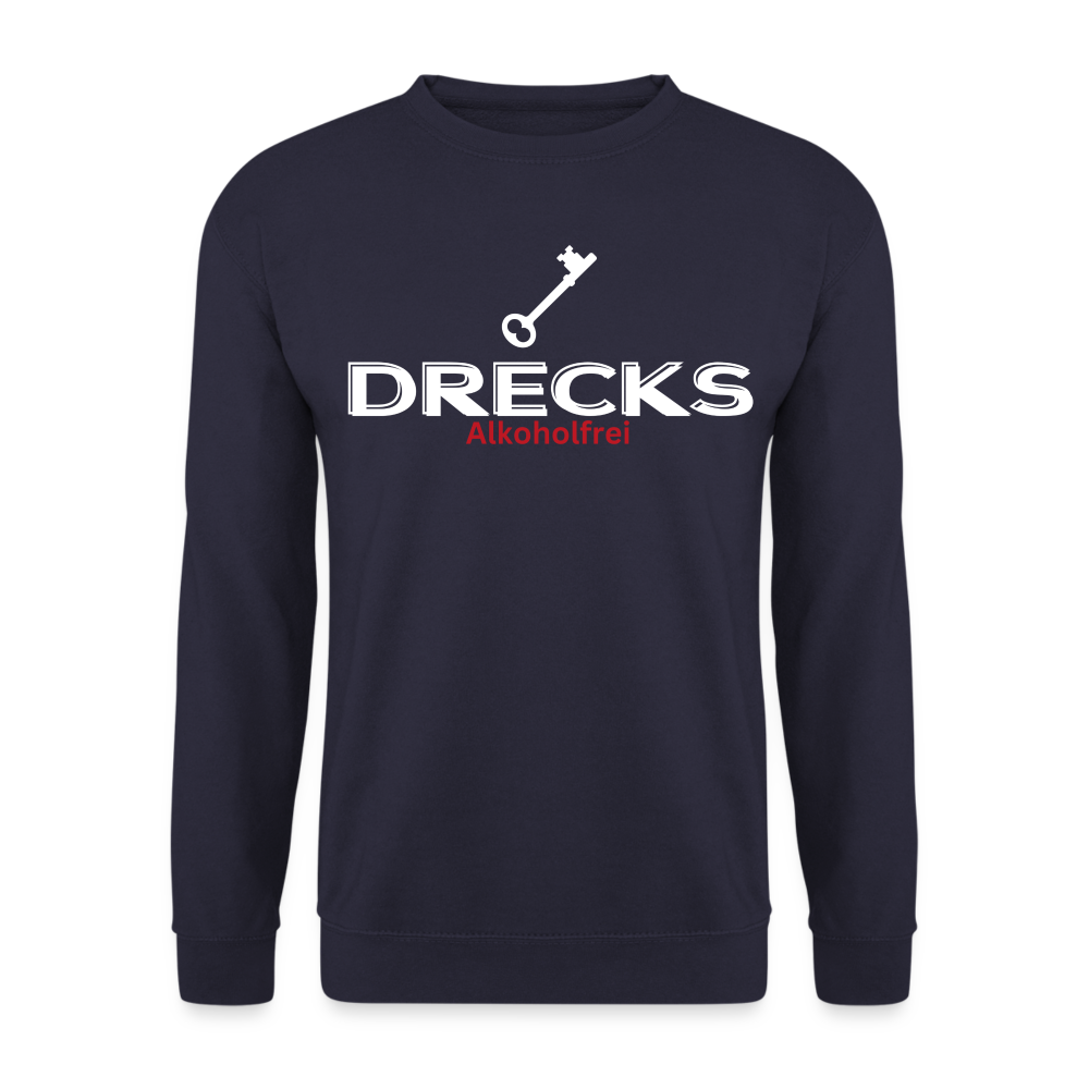 DRECKS ALKOHOLFREI - Unisex Pullover - Navy