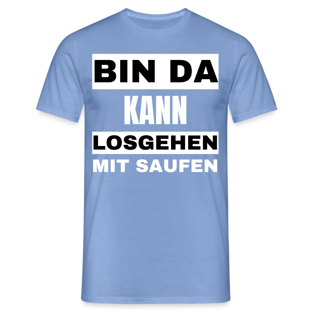 BIN DA - Herren T-Shirt - carolina blue