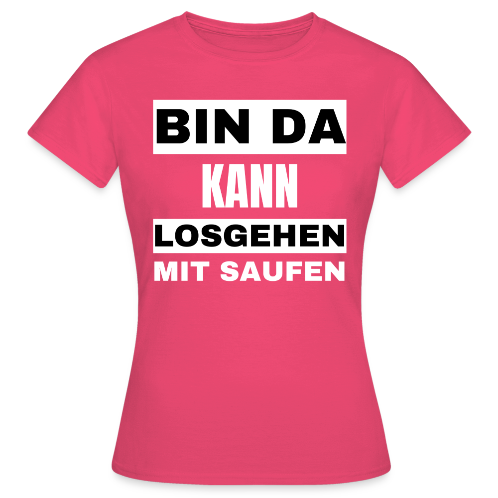 BIN DA - Damen T-Shirt - Azalea