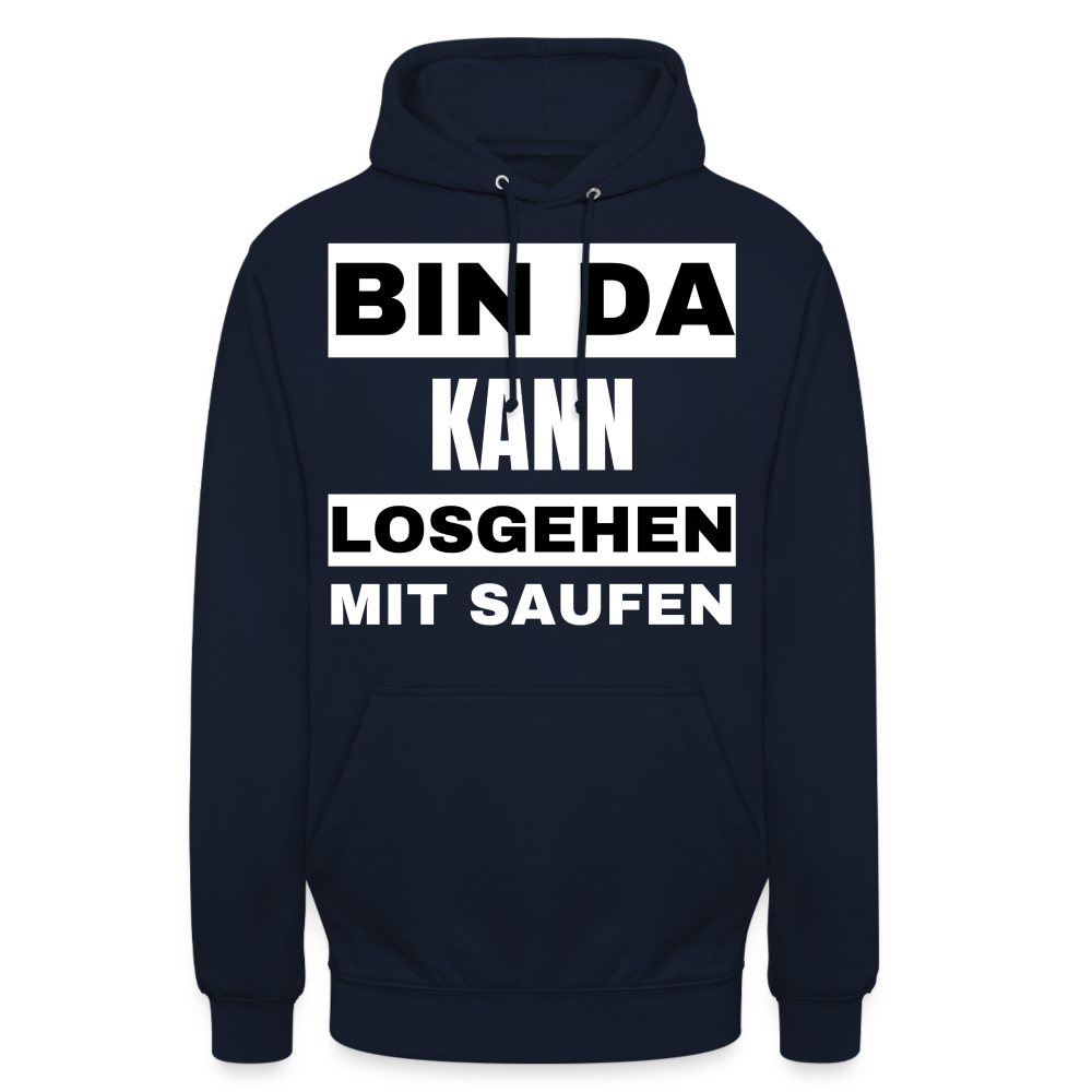 BIN DA - Unisex Hoodie - Navy