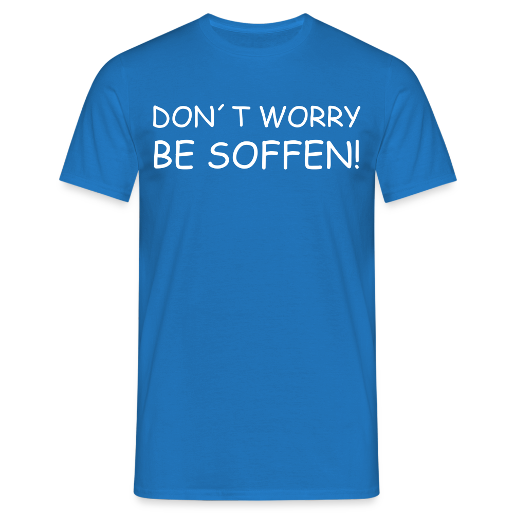 BE SOFFEN - Herren T-Shirt - Royalblau